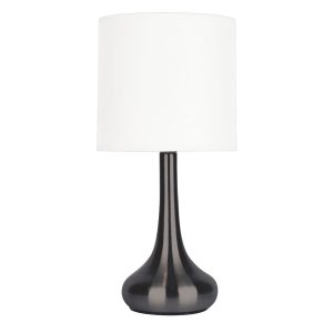 Lola Touch Table Lamp Gunmetal - LF9205GM