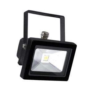 Foco 10 Watt LED Flood Light Black / Cool White - LW7401BK