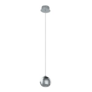 Sphere 3W LED Pendant Chrome / Warm White - MS2254-CH