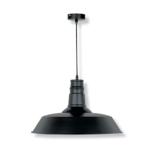 Large Industry Pendant Black - MS9450-BL