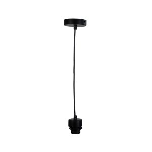 Parti 1 Light Cord Ceiling Light Suspension Black - OL69253BK