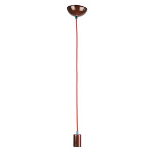 Pop 1 Light Ceiling Light Suspension Red - OL69281RD