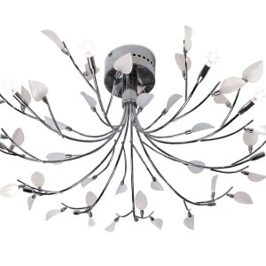 Willow 10 Light Pendant Chrome - R81510-10C-CH