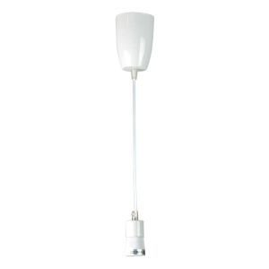 Peg 1 Light DIY Ceiling Light Suspension 1000mm White - OL2010/100WH