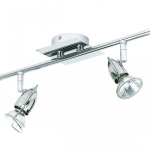 Twin 240V GU10 Spotlight Chrome - SN-B2-CH