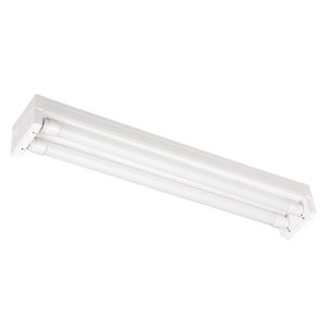 Tubeline 2 x 18W LED 1200mm Emergency Bare Batten White / Cool White - STB/121EM2500