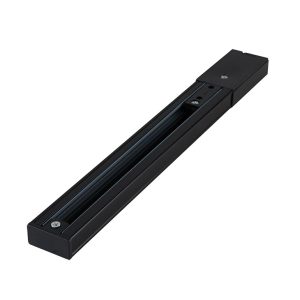 Single Circuit 1 Meter Track Black - AT1100/BLK/1M