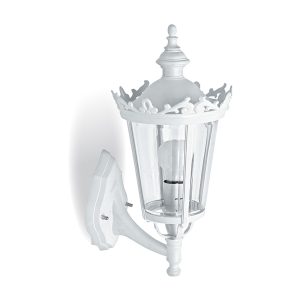 Campania Round Wall Lantern White - DUW700-WH