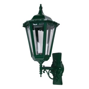 Chester Upward Wall Light Large Green - 15065