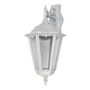 Chester Downward Wall Light Large White - 15073