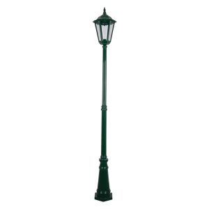 Chester Single Head Tall Post Light Large Green - 15095