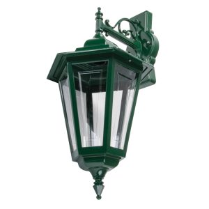 Turin Downward Wall Light Large Green - 15491