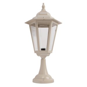 Turin Pillar Mount Light Large Beige - 15494