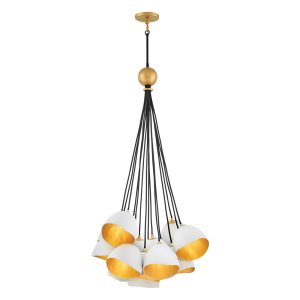 Nula 15 Light 26" Cluster Pendant White - U/HK/35906SHW