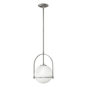 Somerset 1 Light 12" Pendant Brushed Nickel - U/HK/3407BN