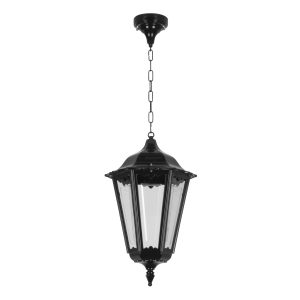 Chester Pendant Light Large Black - 15081