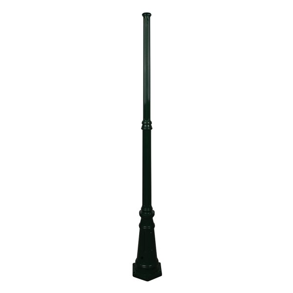 Turin 1.93 Meter Tall Base Exterior Post Green - 16042