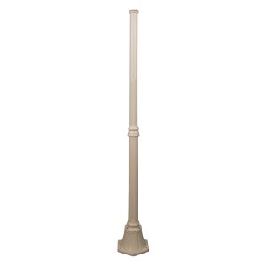 Turin 1.57 Meter Tall Base Exterior Post Beige - 16045