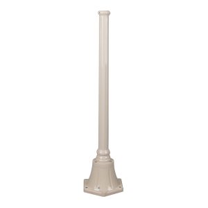 Turin 950mm Tall Base Exterior Post Beige - 16051