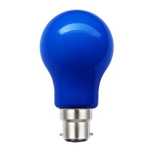 GLS Full Glass 3W LED B22 Blue - LGLS3WBCBLUE