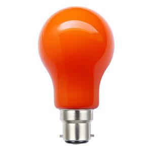 GLS Full Glass 3W LED B22 Orange - LGLS3WBCORANGE