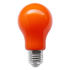 GLS Full Glass 3W LED E27 Orange - LGLS3WESORANGE