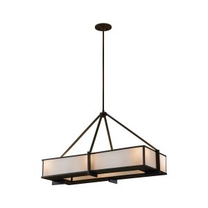 Stelle 6 Light Linear Chandelier Oil Rubbed Bronze - U/FE/F2400/6ORB