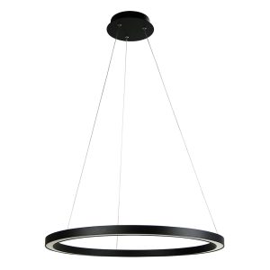 Nebula 24W LED Dimmable Pendant Black / Cool White - OL60914/60BK