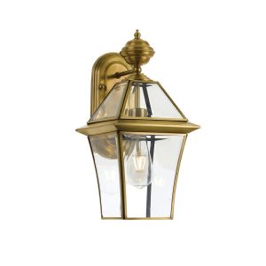 Rye 1 Light Wall Light Antique Brass - RYE EX20-BRS