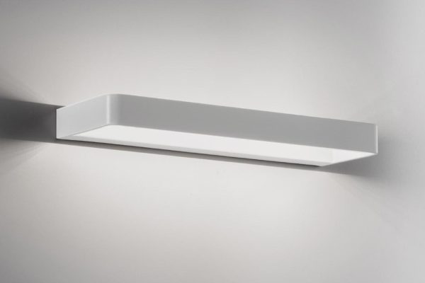 Stripe 20W LED Wall Light Matt White / Warm White - LD0072B3