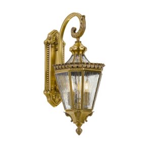 Scroll 2 Light Wall Light Antique Brass - SCROLL EX25-BRS