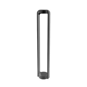 Exterior 13W LED Large Bollard Light Dark Grey / Warm White - SEKER3