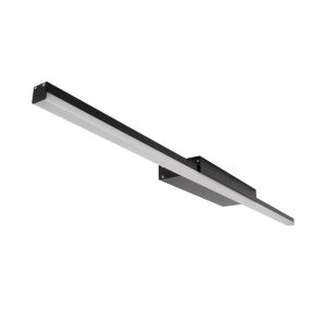 Shadowline 9 Watt LED Vanity Wall Light Black / Warm White - 23560