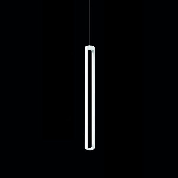 Stripe 39W LED Dimmable Pendant Matt White / Warm White - LD0375B3