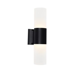 Ottawa 6 Watt Up/Down LED Wall Light Black / Warm White - OTTA2EBLK