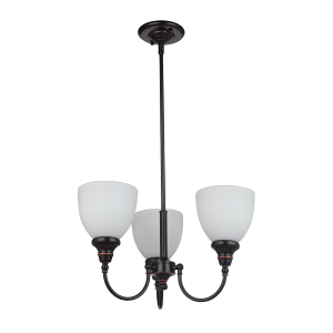 Benson 3 Light Pendant Bronze Upward - 1001169