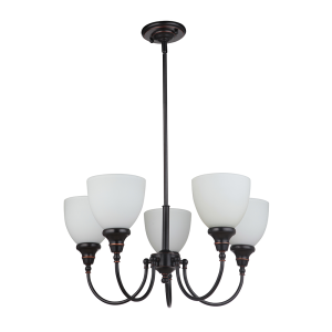 Benson 5 Light Pendant Bronze Upward - 1001171