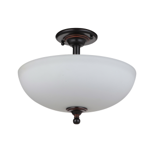 Nova 3 Light Semi-Flush Mount Bronze - 1001371