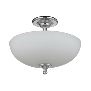 Nova 3 Light Semi-Flush Mount Chrome - 1001374