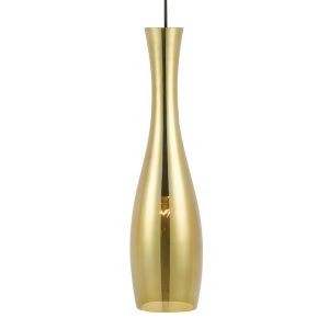 Conie 1 Light Pendant Black / Gold - CONIE PE-BKGD