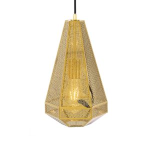 Magnus 1 Light Pendant Large Gold - MAGNUS PE35-GD