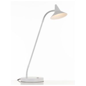 Marit 4.5 Watt Dimmable LED Desk Lamp White / Warm White - MARIT TL-WH