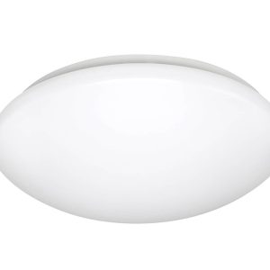 Proto 12W LED Oyster With Microwave Sensor White / Cool White - OL49312