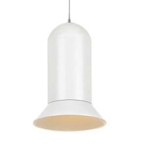 Parker 20 Watt Dimmable LED Pendant Large White / Warm White - PARKER PE16-WH