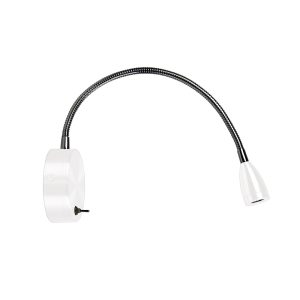 Flexi 3 Watt LED Wall Light White / Warm White - UA50913WH