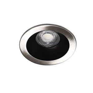 Elite 10 Watt Dimmable LED Downlight Black & Nickel / Cool White - ELITE 100BKNK-85