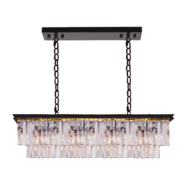 Odeon 12 Light Island Bench Pendant Bronze - 1001135