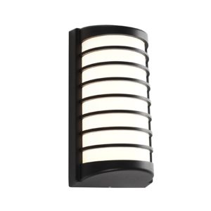 Tacoma 10 Watt LED Wall Light Black / Warm White - TACO1EBLK