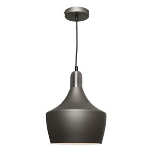 Bevo 1 Light Pendant Satin Chrome - BEVO1PSC