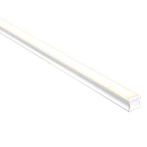 Deep Square 1 Meter 16x18mm LED Profile Kit White - HV9693-1815-WHT